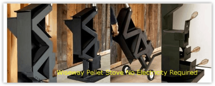 WiseWay Pallet Stove No Electricity Needed
